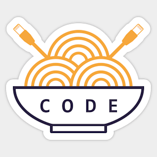 Spaghetti Code Sticker